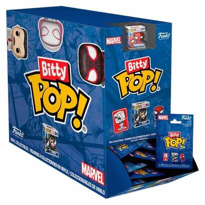 pack-de-32-unidades-figura-mystery-bitty-pop-marvel-spider-man-surtido