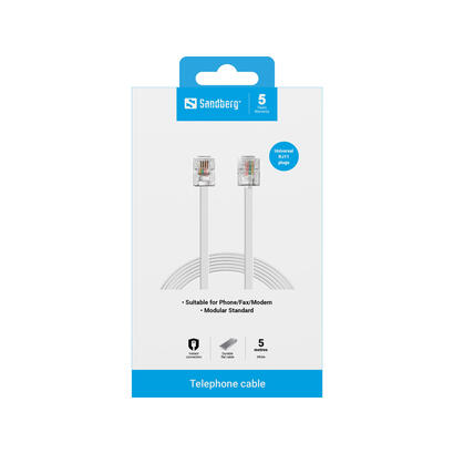 sandberg-cable-de-telefono-rj11-rj11-5-m