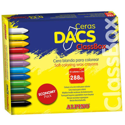 dacs-ceras-dacs-55mm-economy-pack-24-x-12-colores-caja-de-288