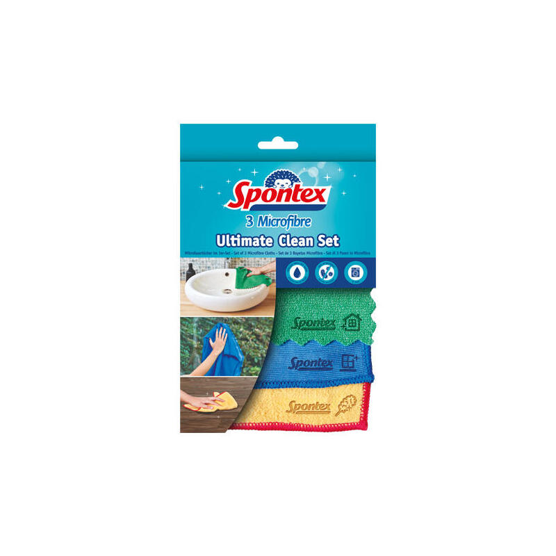 spontex-microfibre-ultimate-clean-3er-tucherset spontex-microfibre-ultimate-clean-3er-tucherset
