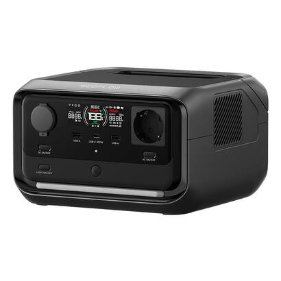 ecoflow-river-3-plus-tragbare-powerstation-negro-286-wh-x-boost-2400w-lfp-akku-efriver3plus-eu-cbox