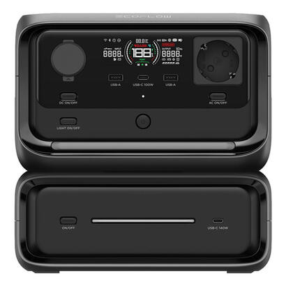 ecoflow-river-3-max-river-3-plus-zusatzbatterie-eb300-negro-572-wh-x-boost-2400w-2-lfp-akkus-efriver3max-eu-cbox