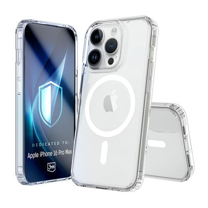 etui-armor-magcase-do-iphone-16-pro-max-magsafe-przezroczysty