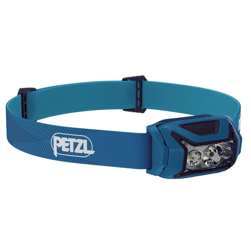 linterna-petzl-actik-con-cinta-para-cabeza-led-azul