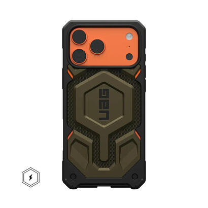 uag-funda-monarch-pro-verde-kevlar-element-apple-iphone-17-pro-max