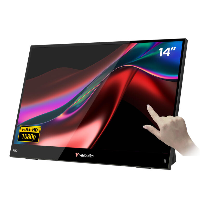 monitor-portatil-tactil-verbatim-touch-light-14-full-hd-multimedia-negro monitor-portatil-tactil-verbatim-touch-light-14-full-hd-multimedia-negro