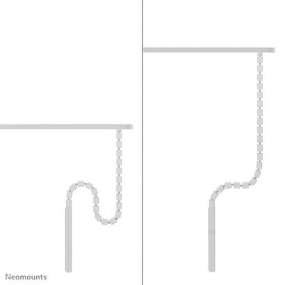 neomounts-ads06-133wh-organizador-vertebral-de-cables-fijacion-con-tornillos-universal