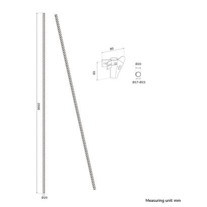neomounts-ads06-141bl-organizador-de-cables-escritorio-pasacables-negro-1-piezas