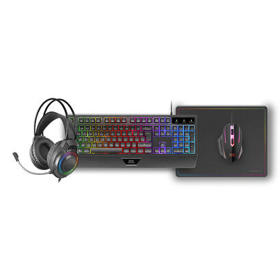 teclado-mouse-headset-y-alfombrilla-mars-gaming-mcp124profr-h-mech-rgb-3200dpi-negro-frances