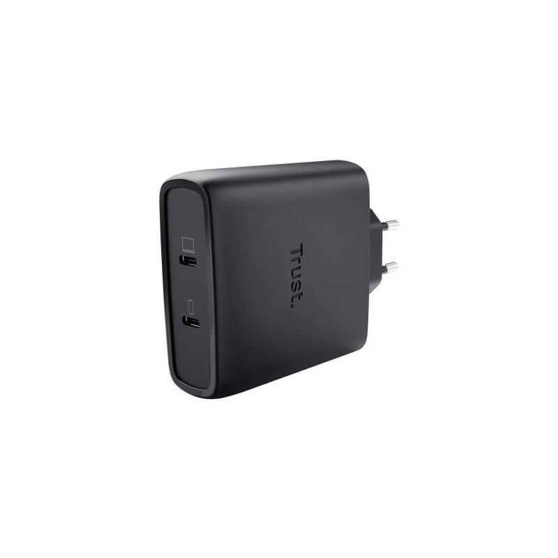cargador-paredviaje-2xusb-c-100w-maxo-negro-trust-cargador-de-pared-gan-100w-2xusb-tipo-cincluye-cable-usb-tipo-c-100w