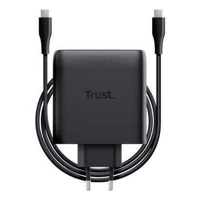 cargador-paredviaje-2xusb-c-100w-maxo-negro-trust-cargador-de-pared-gan-100w-2xusb-tipo-cincluye-cable-usb-tipo-c-100w