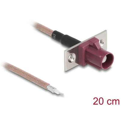 delock-cable-de-antena-fakra-d-hembra-a-offenen-kabelenden-rg-316-20-cm