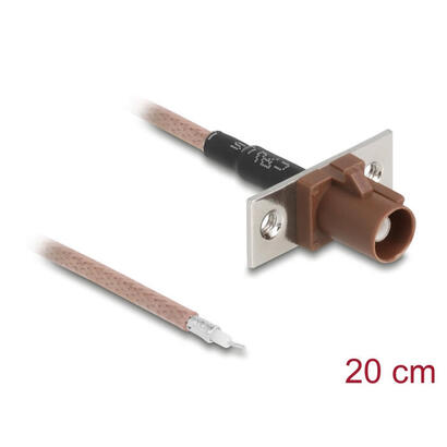 delock-cable-de-antena-fakra-f-hembra-a-offenen-kabelenden-rg-316-20-cm
