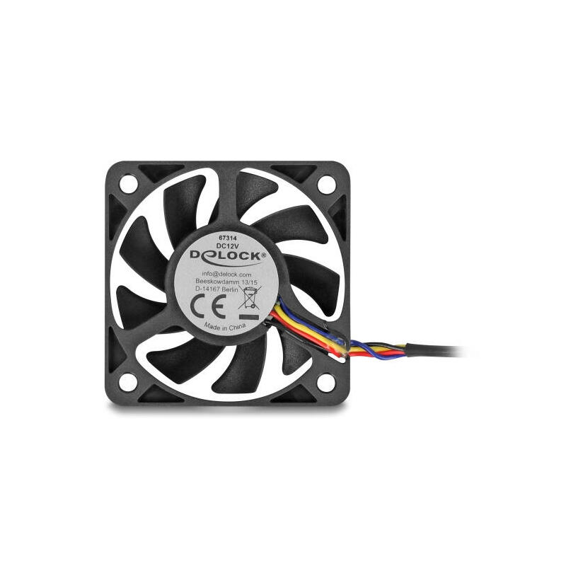 delock-axiallufter-12-v-dc-50-x-50-x-10-mm-negro delock-axiallufter-12-v-dc-50-x-50-x-10-mm-negro
