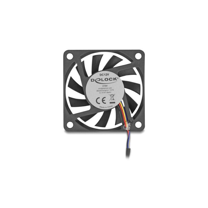 delock-axiallufter-12-v-dc-60-x-60-x-10-mm-negro delock-axiallufter-12-v-dc-60-x-60-x-10-mm-negro