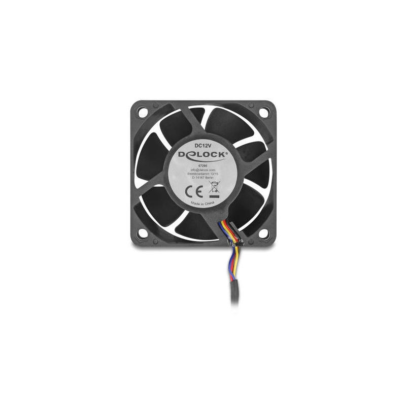 delock-axiallufter-12-v-dc-60-x-60-x-25-mm-negro delock-axiallufter-12-v-dc-60-x-60-x-25-mm-negro