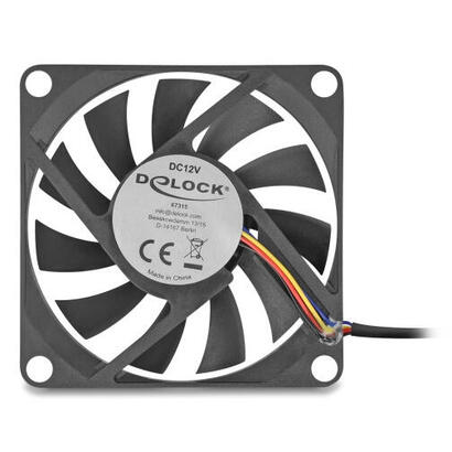 delock-axiallufter-12-v-dc-70-x-70-x-10-mm-negro
