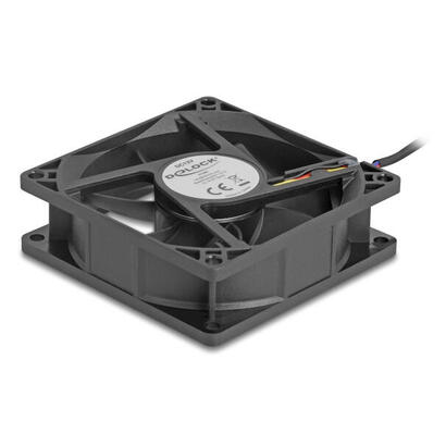 delock-axiallufter-12-v-dc-80-x-80-x-25-mm-negro