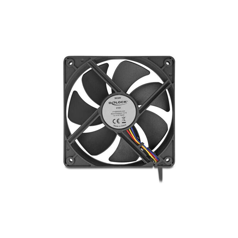 delock-axiallufter-24-v-dc-120-x-120-x-25-mm-negro