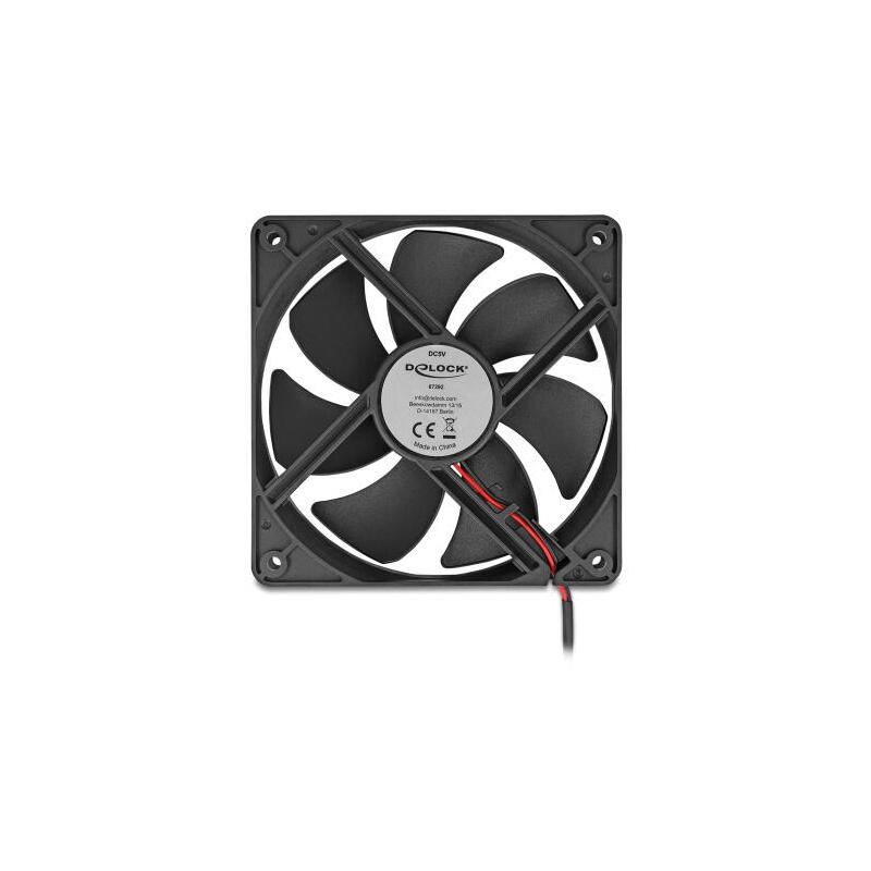 delock-axiallufter-5-v-dc-120-x-120-x-25-mm-negro delock-axiallufter-5-v-dc-120-x-120-x-25-mm-negro