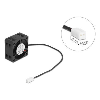 delock-axiallufter-5-v-dc-40-x-40-x-20-mm-negro
