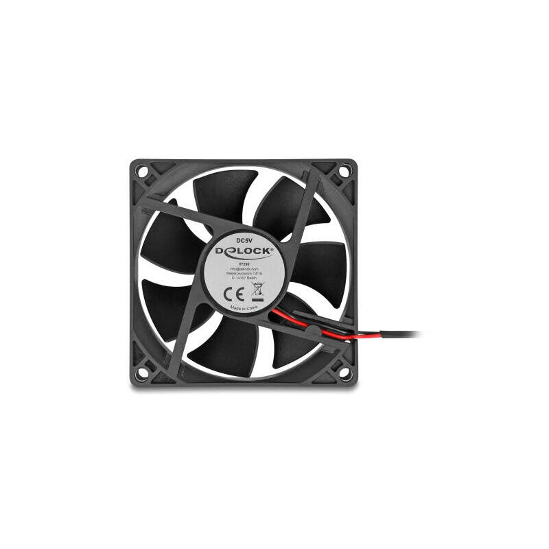 delock-axiallufter-5-v-dc-80-x-80-x-25-mm-negro delock-axiallufter-5-v-dc-80-x-80-x-25-mm-negro