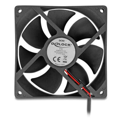 delock-axiallufter-5-v-dc-92-x-92-x-25-mm-negro
