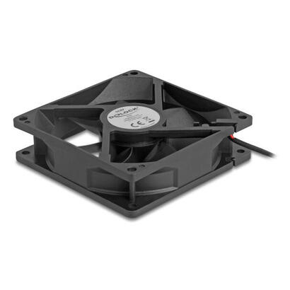 delock-axiallufter-5-v-dc-92-x-92-x-25-mm-negro