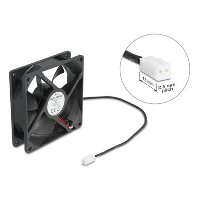 delock-axiallufter-5-v-dc-92-x-92-x-25-mm-negro