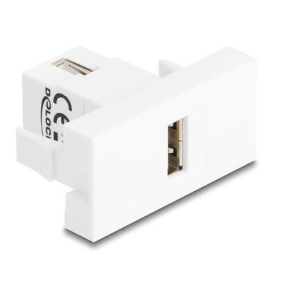 delock-easy-45-modulousb-20-typ-a-hembra-a-usb-20-typ-a-hembra-blanco