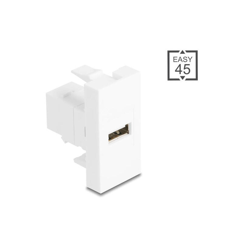 delock-easy-45-modulousb-20-typ-a-hembra-a-usb-20-typ-b-hembra-blanco delock-easy-45-modulousb-20-typ-a-hembra-a-usb-20-typ-b-hembra-blanco