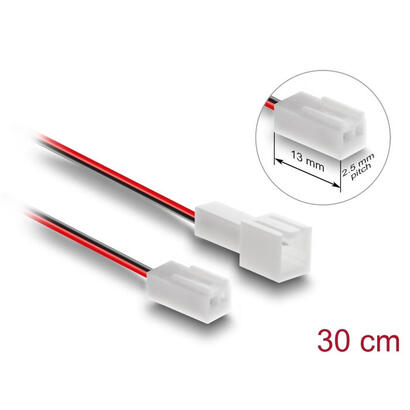 delock-lufter-cable-de-extension-macho-a-hembra-2-pin30-cm