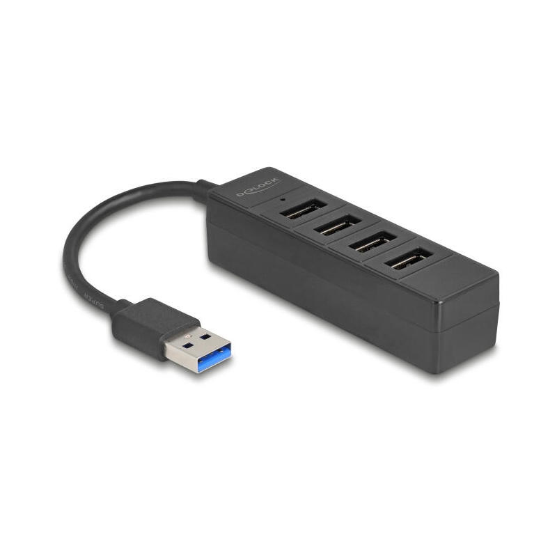 hub-delock-usb-4-port-usb-5-gbps-con-4-x-usb-typ-a-hembra-negro hub-delock-usb-4-port-usb-5-gbps-con-4-x-usb-typ-a-hembra-negro