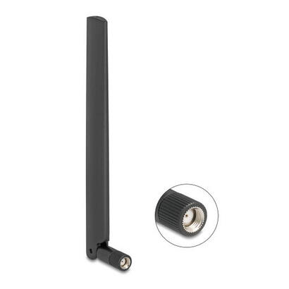 delock-wifi-7-antena-rp-sma-macho-20-44-dbi-17-cm-con-kippgelenk-negro