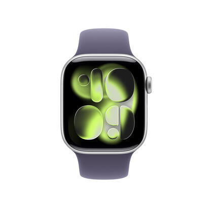apple-watch-s11-aluminium-cellular-42mm-silber-sportarmband-nebelviolett-s-m