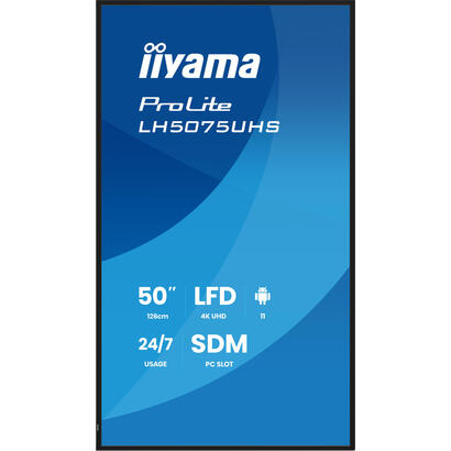 iiyama-lh5075uhs-b2ag-pantalla-de-senalizacion-pantalla-plana-para-senalizacion-digital-1257-cm-495-lcd-wifi-500-cd-m-4k-ultra-h