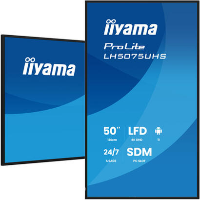 iiyama-lh5075uhs-b2ag-pantalla-de-senalizacion-pantalla-plana-para-senalizacion-digital-1257-cm-495-lcd-wifi-500-cd-m-4k-ultra-h