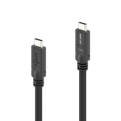 purelink-pi6600-020-cable-usb-usb4-gen-2x2-2-m-usb-c-negro