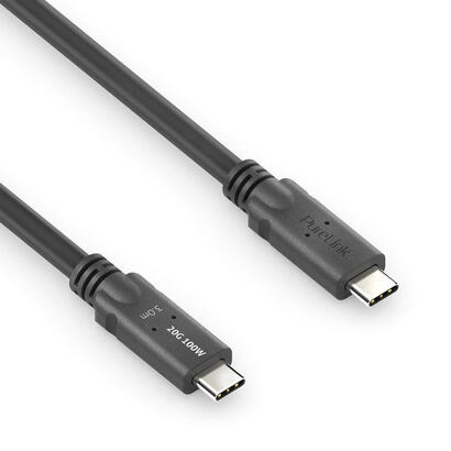 purelink-pi6600-020-cable-usb-usb4-gen-2x2-2-m-usb-c-negro