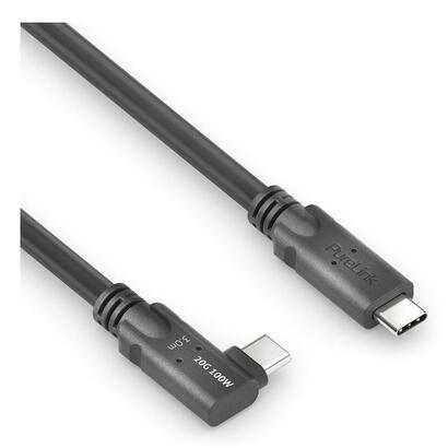 purelink-microx4-usb-c-auf-90-usb-c-cable-usb4-gen2x2-20gbps-100w-300-m