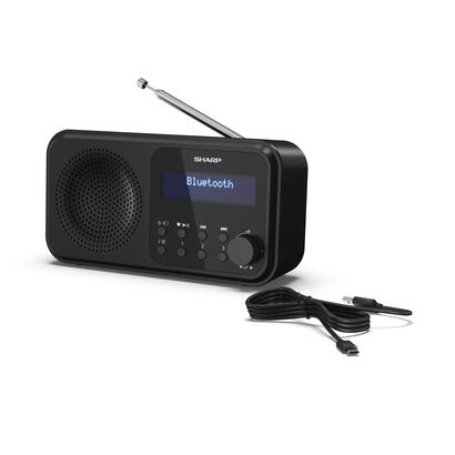 sharp-dr-p420bk-tokyo-portable-digital-radio-fm-dab-dab-bluetooth-50-usb-or-battery-powered-midnight-black