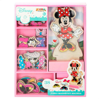 juego-magnetico-madera-vestidos-minnie-disney