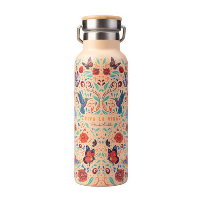 botella-acero-inoxidable-viva-la-vida-frida-kahlo-500ml
