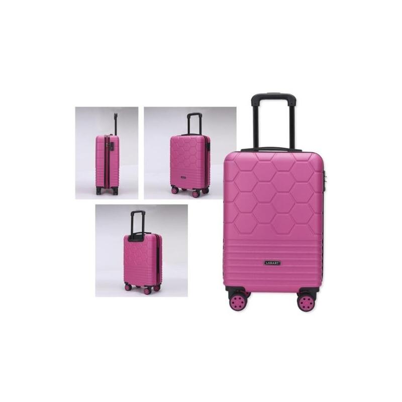 lagart-maleta-trolley-de-cabina-rigida-55x34x235cm-cierre-tsa-ruedas-dobles-360a-fucsia