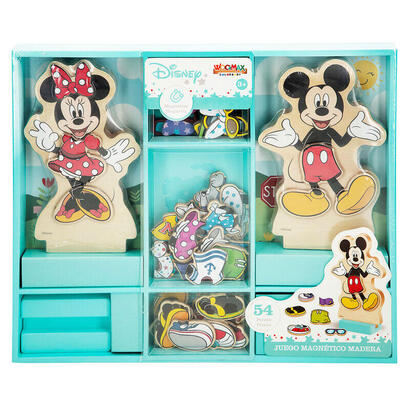 juego-magnetico-madera-vestidos-minnie-disney