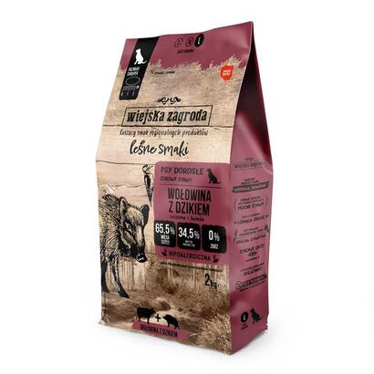 wiejska-zagroda-wolowina-z-dzikiem-karma-para-perro-2kg