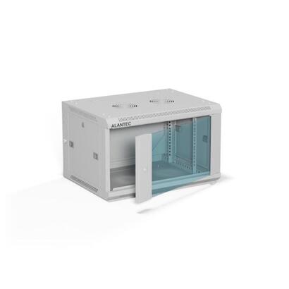 armario-de-pared-alantec-de-19-6u-600x450-puerta-de-cristal-gris-para-automontaje-paquete-plano-sw-6u-600-450-01-sf