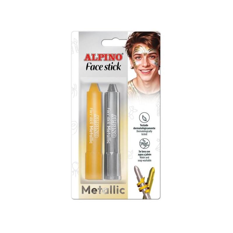alpino-fiesta-face-stick-pack-con-2-barritas-de-pintura-facial-sistema-retractil-giratorio-se-lava-con-agua-