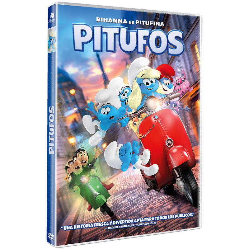 pelicula-pitufos-dvd-dvd