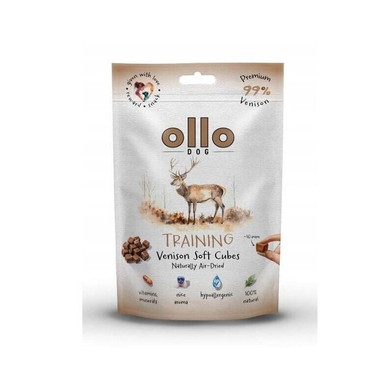 ollo-air-dried-training-venison-cubes-premio-para-perros-80g